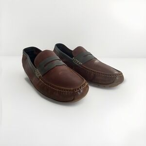 Cole Haan Leather Penny Loafers Men's 11 M Driving Shoes Casual Preppy Academia